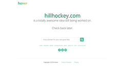 Desktop Screenshot of hillhockey.com